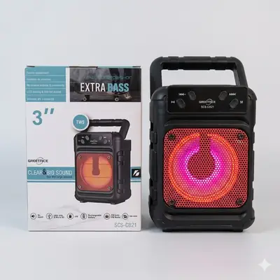 Portable LED Wireless Speaker 5 thumbnail 2