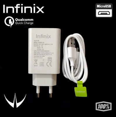 70W Fast Charger For Infinix Phones – Type-C Power Adapter with USB Cable thumbnail 2