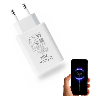 Infinix 70W Charger for Infinix Note 40 PRO thumbnail 3