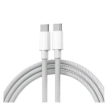 35W Charger PD 35W Charger 3PIN Power Adapter With Type-C to Type-C Cable And Without Cable Compatible with 15 & 16 Series | 35W Adapter | 35W Adapter with cable thumbnail 4