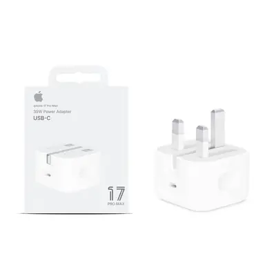 35W Charger PD 35W Charger 3PIN Power Adapter With Type-C to Type-C Cable And Without Cable Compatible with 15 & 16 Series thumbnail 2