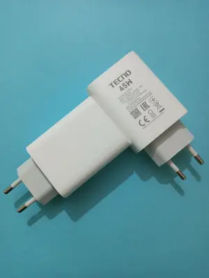 techno 45watt original adaopter/charger all mobile supported of techno fast charger and long lasting thumbnail 4