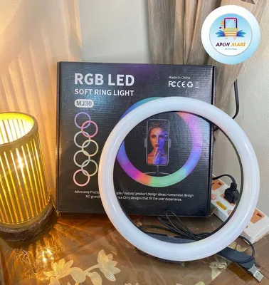 RGB LED Multi Colour Ring Light MJ-30 thumbnail 2