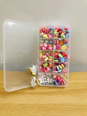 DIY Jewellery Beads Box with Elastic Thread Roll  thumbnail 2