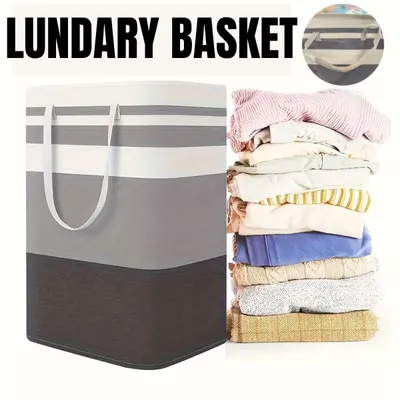 75L Polyester Laundry Basket for Home Organization thumbnail 2