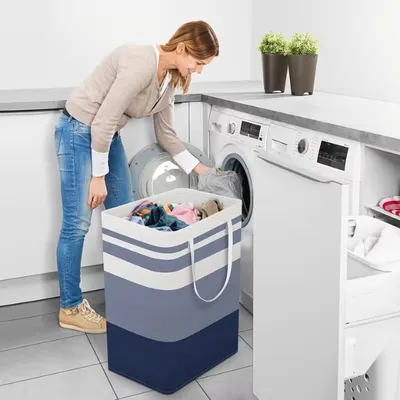 75L Polyester Laundry Basket for Home Organization thumbnail 4
