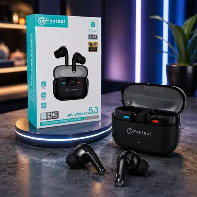 Fantesi A-45 Truly Wireless Bluetooth 5.3 Earbuds with ENC HiFi Stereo Sound thumbnail 2