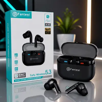 Fantesi A-45 Truly Wireless Bluetooth 5.3 Earbuds with ENC HiFi Stereo Sound thumbnail 3