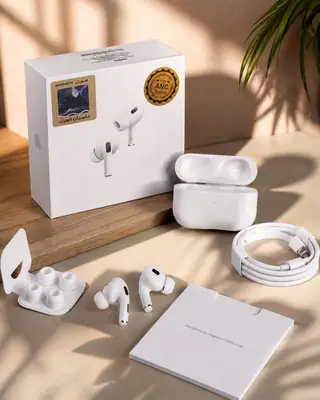 ANC TWS Wireless Earbuds with Type-C Charging | Apple Pro Style Earbuds | Premium Sound & Touch Control thumbnail 3