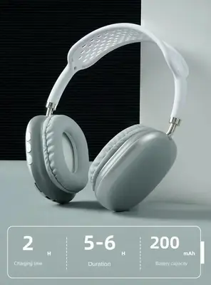 P9 Wireless Bluetooth Headphones | Deep Bass Sound | Comfortable Fit & Long Battery thumbnail 4