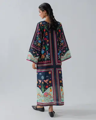 Stylish Women's Stitched Suit - Printed 2 Pcs Shirt and Trouser Set thumbnail 3