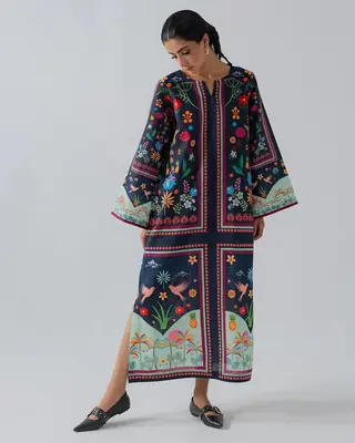 Stylish Women's Stitched Suit - Printed 2 Pcs Shirt and Trouser Set thumbnail 5