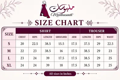 Stylish Black Cotton Embroidered Shirt And Trouser Set - 2 Pcs  thumbnail 9