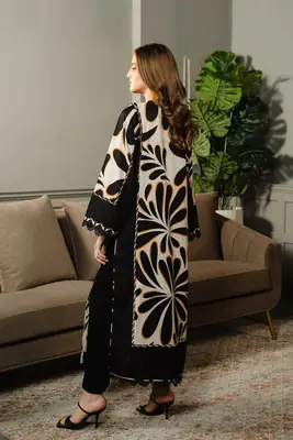 Printed Shirt and Trouser Set - 2 Pcs for Women thumbnail 3