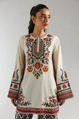 Stylish Women's Printed Shirt and Trouser Set - 2 Pcs thumbnail 4