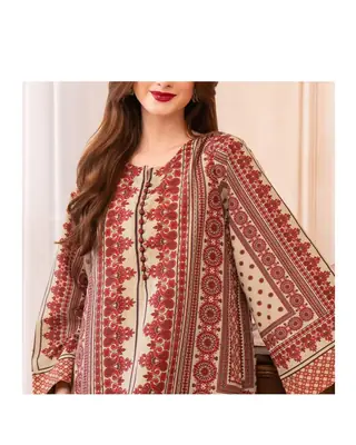 Stylish Printed Shirt and Trouser Set - 2 Pcs thumbnail 2