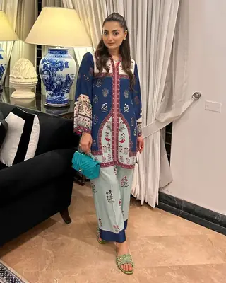 Stylish Women's Stitched Printed Outfit - 2 Pcs Set thumbnail 3