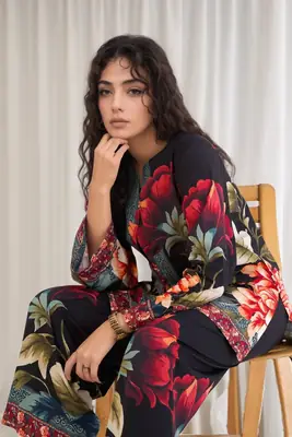 Stylish Women's Stitched Set - Digital Print - 2 Pcs