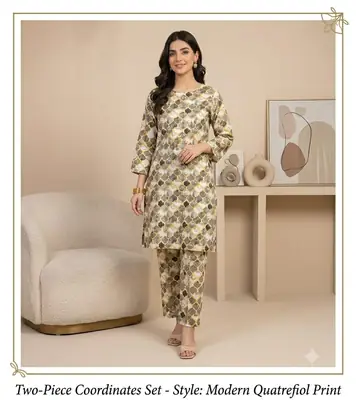 2 Pcs Women's Unstitched Digital Print Suit