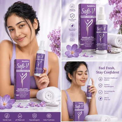 Soft-V Intimate Hygiene Spray – Heathy pH Plus (100ml) thumbnail 2