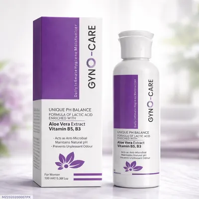 GYNO-CARE Daily Intimate Hygiene Moisturizer – pH Balanced Care for Women 100ml