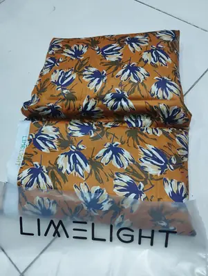 2 Pcs Women's Unstitched Printed Suit thumbnail 2