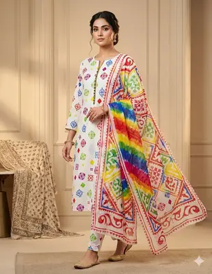 3 Pcs Women’s Unstitched Swiss Lawn Digital Print Suit