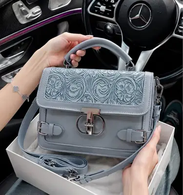Branded Crossbody Bag for Women - Ladies Shoulder Bag - Leather Cross Body Bag with Long Strap - Stylish Hand Bag thumbnail 2