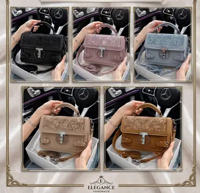 Branded Crossbody Bag for Women - Ladies Shoulder Bag - Leather Cross Body Bag with Long Strap - Stylish Hand Bag thumbnail 7