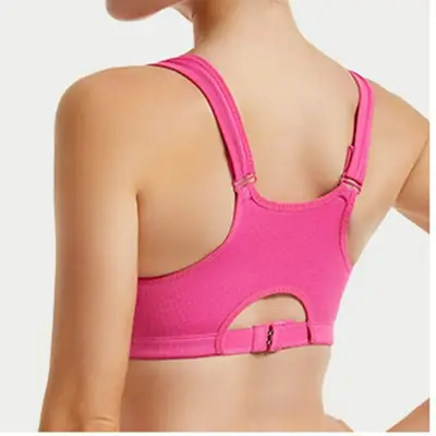 Jersey Plain Comfortable And Lightweight Sports Bra thumbnail 2