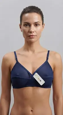 Whimsimart Collection Full Net Bra for Women – Premium Quality Breathable Soft Mesh Bra | Sizes 32-42