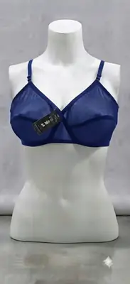 Whimsimart Collection Full Net Bra for Women – Premium Quality Breathable Soft Mesh Bra | Sizes 32-42 thumbnail 2