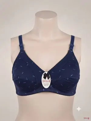 Jersey Printed Comfortable And Lightweight Non-Padded Bra thumbnail 2