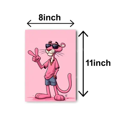 5Pcs Cartoon Dog Wall Art Set 8x11 Multicolor thumbnail 3