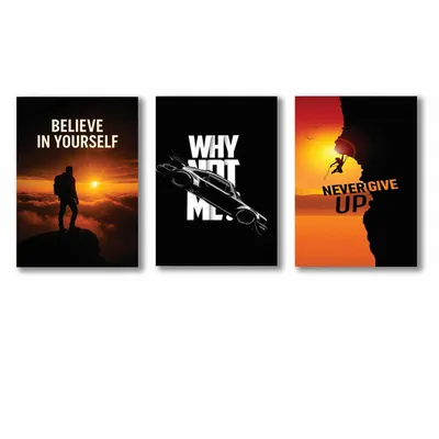Alphabets Design Wall Art & Paintings thumbnail 3