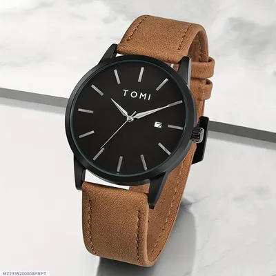 TOMI Watch For Men Date Quartz T-071 thumbnail 1