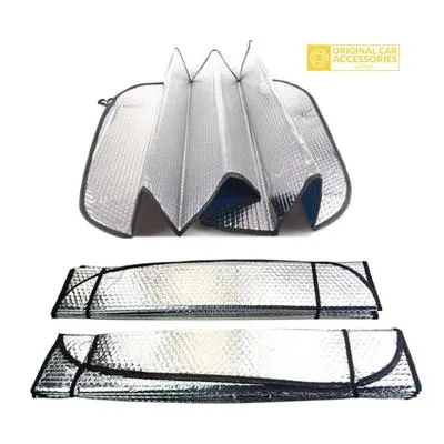 Universal Car Windscreen Sunshade 130x60 CM Anti Heat Material thumbnail 2