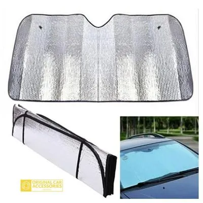 Universal Car Windscreen Sunshade 130x60 CM Anti Heat Material thumbnail 4