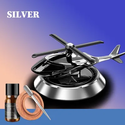 Car Air Freshener Helicopter Perfume with Refill thumbnail 2
