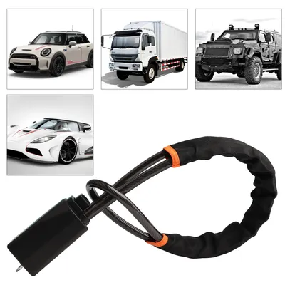 1 Pc Visibility Car Wheel Lock Universal Anti-Theft Steering Wheel Lock thumbnail 2