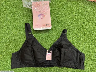 Cotton Embroidered Comfortable And Lightweight Bra Top thumbnail 1