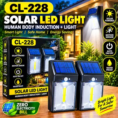 CL-228 Solar LED Light with Motion Sensor/ Solar 