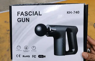 KH-740 Fascia Gun Portable Deep Tissue Massage Gun | Rechargeable Muscle Massager with Multiple Speed Levels thumbnail 2