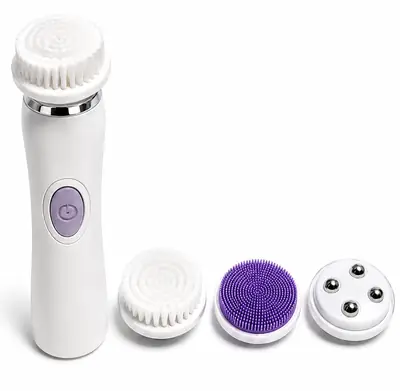 Electric Face Cleansing Brush GBL-737 | 3-in-1 Facial Cleansing & Massage Brush | IPX5 Waterproof | 2 Speed thumbnail 5