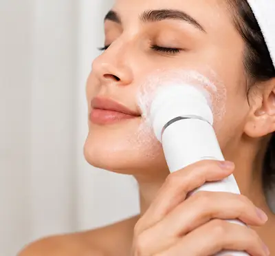 Electric Face Cleansing Brush GBL-737 | 3-in-1 Facial Cleansing & Massage Brush | IPX5 Waterproof | 2 Speed thumbnail 6