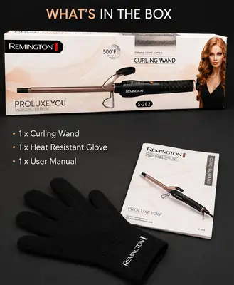 Professional Hair Curling Wand S-2503 – 980°F High Heat Hair Curler for Salon & Home Styling thumbnail 7