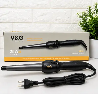 V&G Professional Hair Curling Wand – Professional Hair Curler for Beautiful, Long-Lasting Curls & Waves | Easy Grip Handle | Salon-Style Hair Styling Tool thumbnail 6