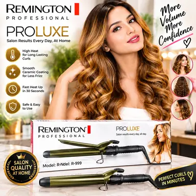 Remington ProLuxe R-999 Professional Hair Curling Iron