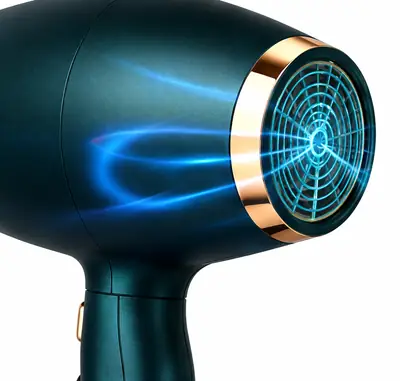 KEMEY KM-8222 Professional Hair Dryer 3000W – High Speed Negative Ionic Hair Dryer with Smart Temperature Control thumbnail 4