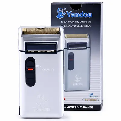 	Yando Rechargeable Electric Travel Shaver – Portable Mini Beard & Face Shaving Machine for Men thumbnail 4